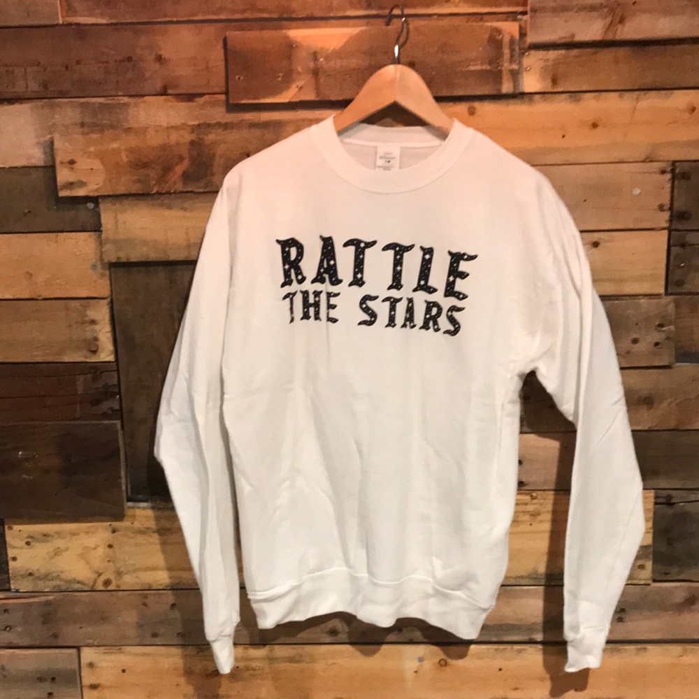 White Rattle the Stars Sweatshirt